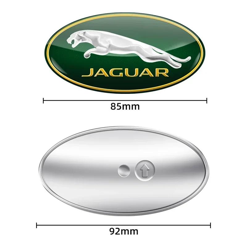 3D Metal Car Fender Side Wing Blade Badge Emblem Sticker For Jaguar X S F XF XE XJ XK XEL XFL XJL XJ6 XJS XKR XFR F-Type F-Pace SS1