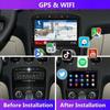 Автомагнитола Android Podofo - Peugeot 308/408 - 9" Сенсорный Экран - GPS WiFi Bluetooth - Камера Заднего Вида AHD