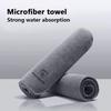 Car Double-Faced Plush Absorbent Towel Cleaning Drying Cloth For Porsche Cayenne Panamera Macan Boxster Cayman 718 911 Sticker
