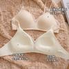 Womens Push Up Bra Triangle Cup Thin Seamless No Underwire Bralette Small Bust