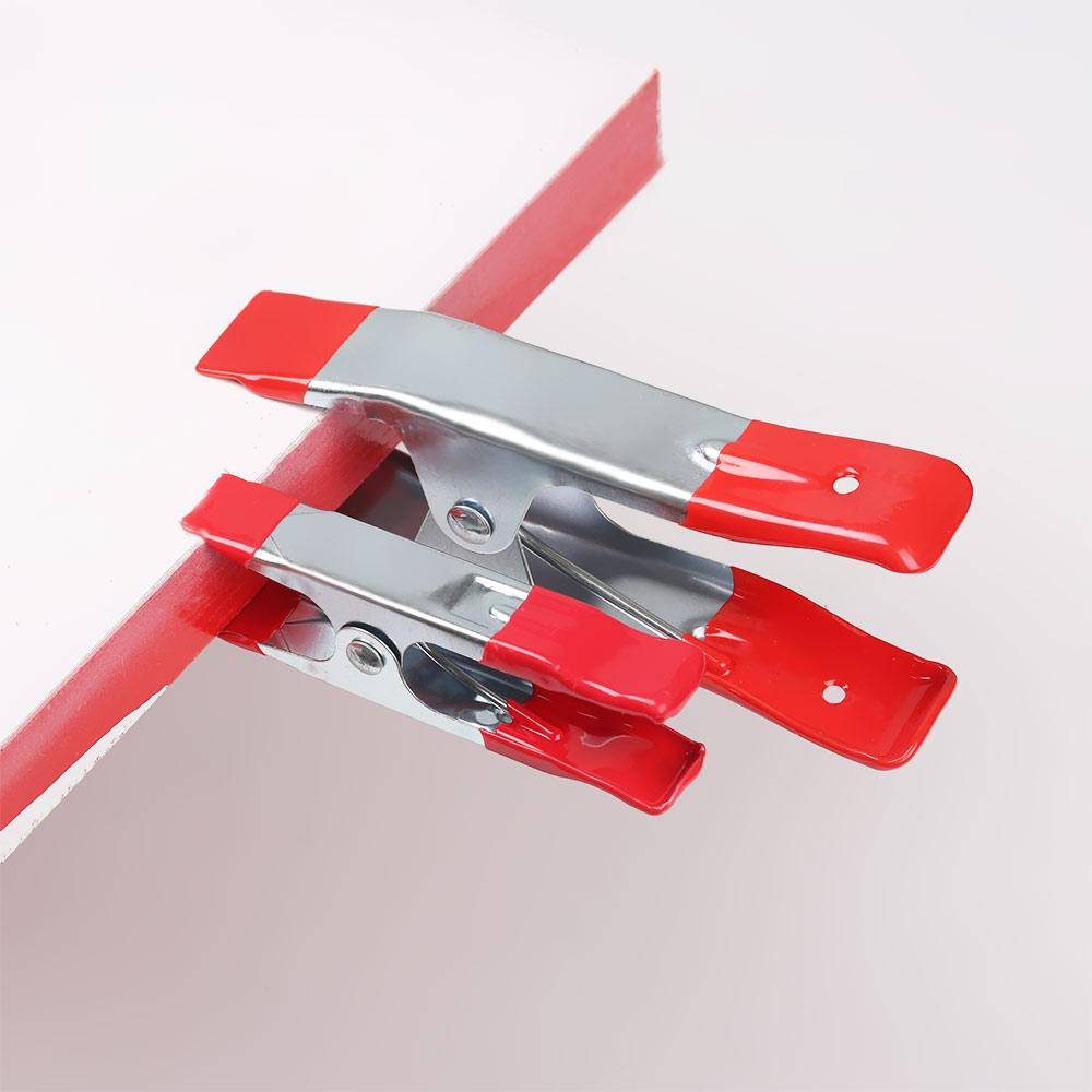 2/4/6 inch Metal A-shaped Clip Spring Clamps Woodworking Grip Powerful Tools Fixed Clamps Home Crafts Repair Hand Tool
