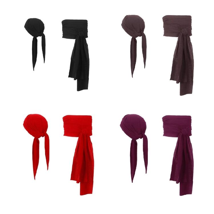 Пиратские повязки на голову, большой поясной ремень, пиратский платок-бандана, пиратская перевязь для вечеринки