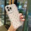 Love Heart Soft Clear Phone Case For iPhone 16 16e 15 14 Pro Max 11 13 12 Mini XR XS 7 8 16 Plus SE2 Anti-fall Shockproof Cover