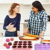 New 12-Cavity Rose Silicone Mold 3D Heat-Resistant Chocolate Mold Reusable Nonstick Mousse Mould Soap Making