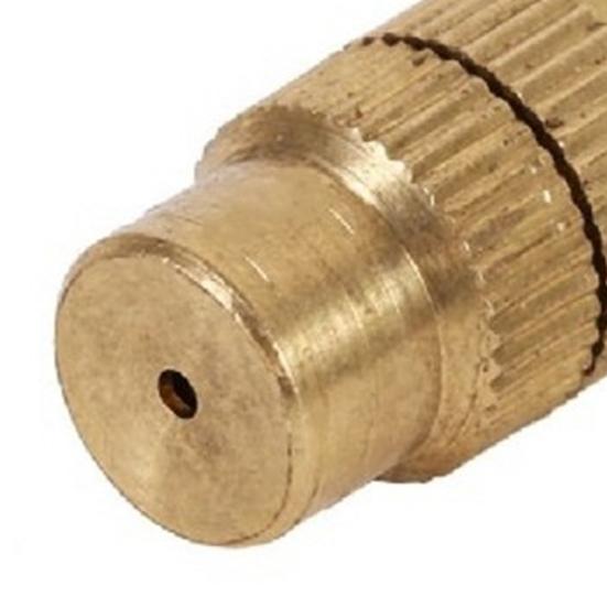 10 шт./набор Практичная брызгалка, устойчивая к давлению, Надежная регулируемая медная насадка для шланга для улицы KTY