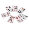 7pcs Fake Scars Tattoo Sticker Temporary Waterproof Zombie Makeup Tattoos for Halloween