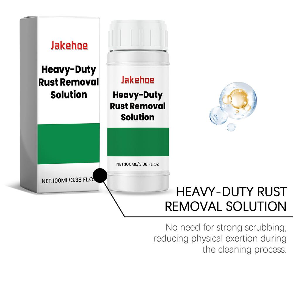 JAKEHOE Средство для удаления ржавчины с металла Средство для удаления пятен со стали и металла Средство для удаления желтой ржавчины Длительная защита Быстросохнущее средство для удаления ржавчины