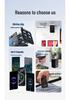 Быстрое зарядное устройство GaN на 180 Вт с несколькими портами USB+PD, функцией автоматического отключения и защитой безопасности