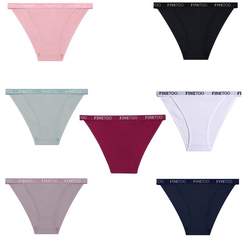 FINETOO 3 шт./компл. женские хлопковые трусики с низкой посадкой, женское удобное нижнее белье, вафельные трусы с поясом и надписью, трусы, новое нижнее белье