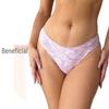 Plus Size Quick-Dry Seamless Low-Waist Women's Panties with Pure Cotton Crotch