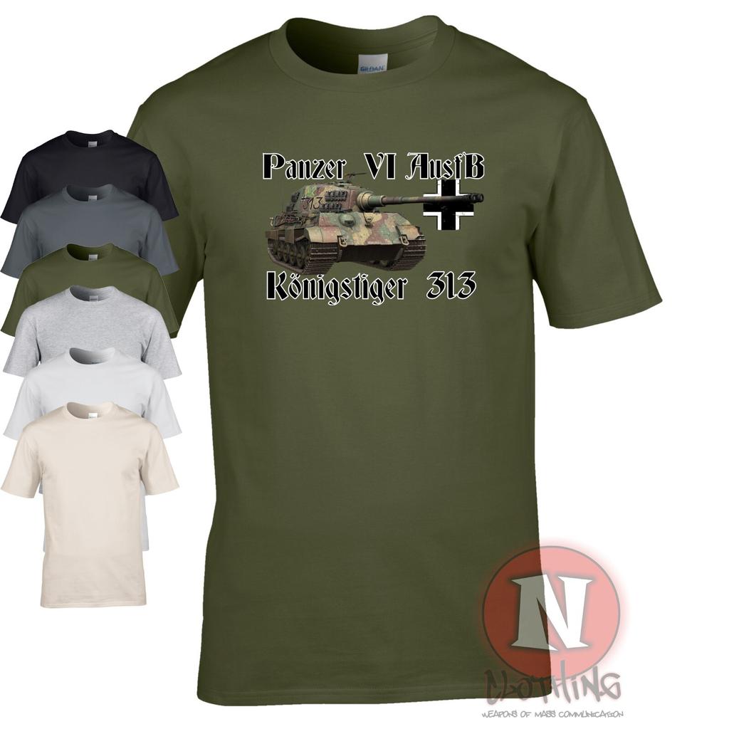 Танк Panzer 6B Königstiger 313 Вторая мировая война Немецкий военный T-shirt Мир Танков