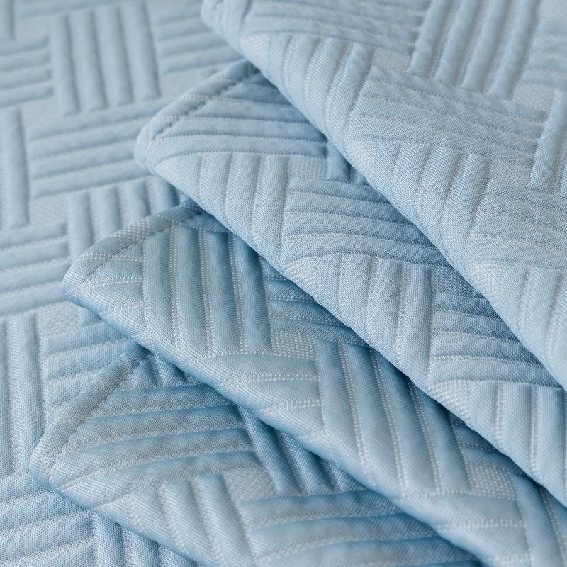 Summer Ice Silk Sofa Cushion, Summer Cold Feeling Mat Cushion, New Living Room Leather Sofa Non-slip Cover Cloth Towel