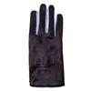 Cycling Solid Color PU Leather  Gloves Plus Plush Korean Style Mittens Men Gloves