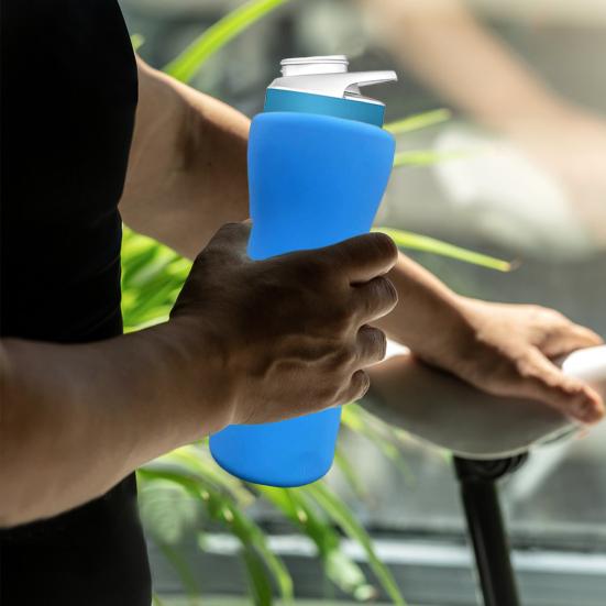 Water Bottle Sleeve for Cirkul 22oz Tumbler Insulated Cover for Retaining Temperature BPA-Free Reusable Anti-Slip Grip Silicone