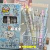 Cartoon animation Jiyikawa 6 erasable gel pens 0.5mm black ink school office supplies stationery gifts