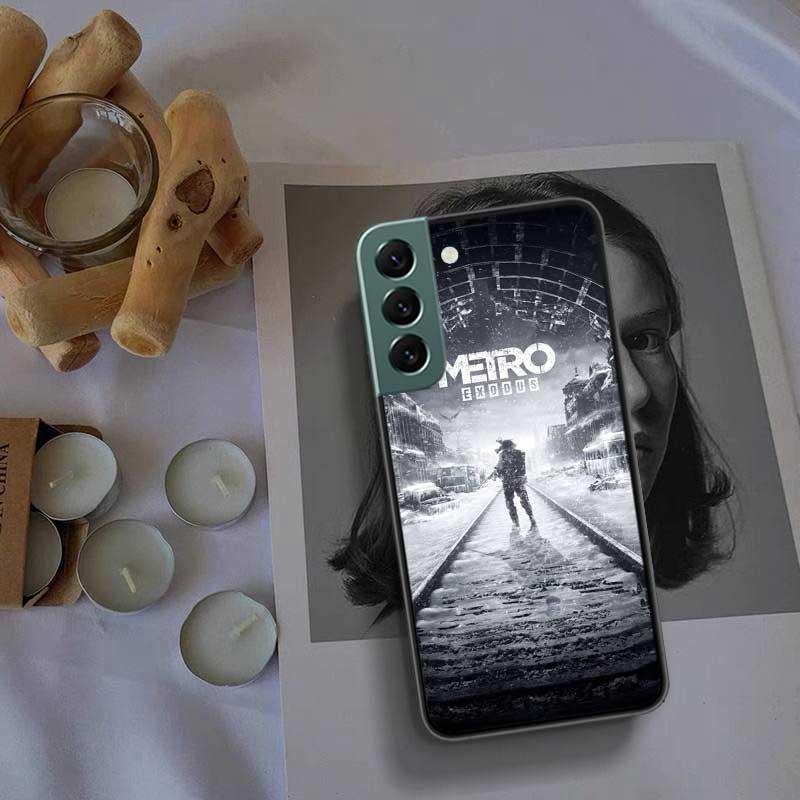 Телефон Metro 2033 для Samsung S25 Edge Galaxy S22 Ultra S21 S10 S9 Plus S20 S23 S24 FE Чехол S10E Покрытие Силиконовое Мягкое Coque Fundas