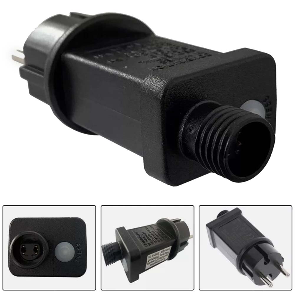 31В 6Вт EU Адаптер Блок Питания Преобразователь Адаптер IP44 Водонепроницаемый 8 Режимов Гирлянды Штекер Электрический Адаптер Аксессуары