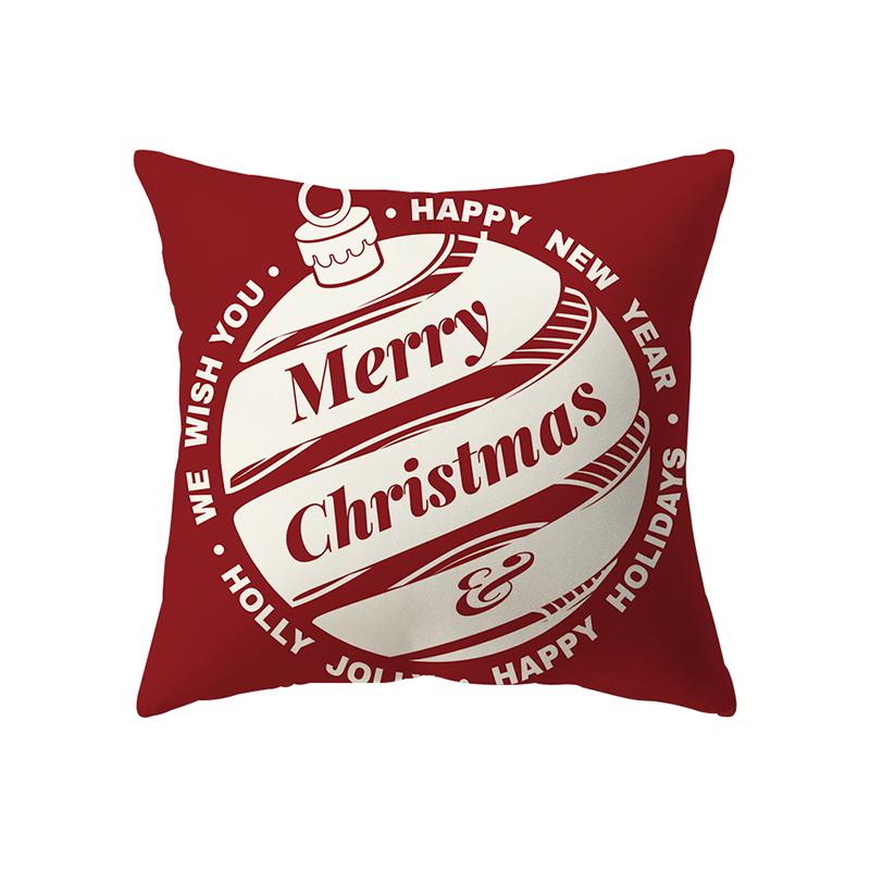 Рождественская елка, Рождественские украшения, наволочка с принтом, домашняя гостиная, украшение для дивана, полиэстеровая подушка, наволочка
