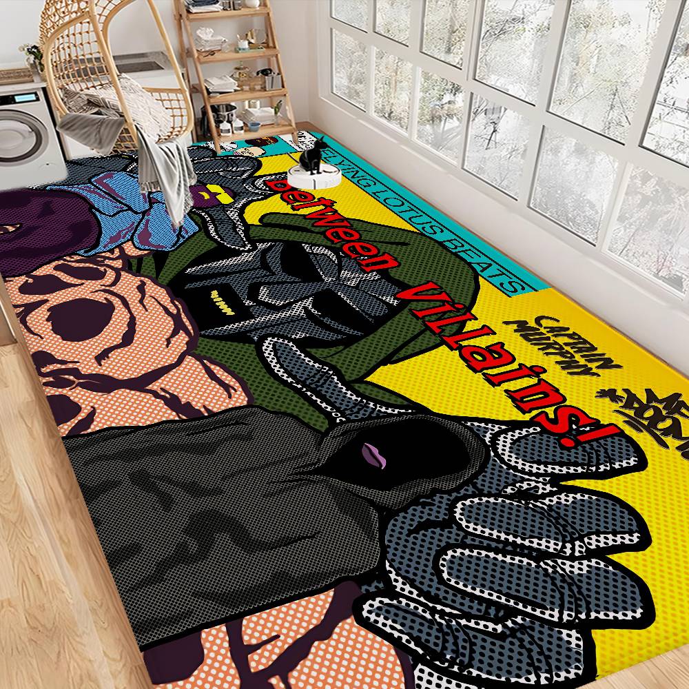 M-MF DOOM Room Mats Cheaper Anti-slip Modern Living Room Balcony Printed Household Carpets
