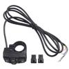 Motorcycle Scooter Handlebar 3 In 1 ON-OFF Switch Waterproof Headlights/Turn Signal Lights/Horn ON-OFF Switch 3 In 1