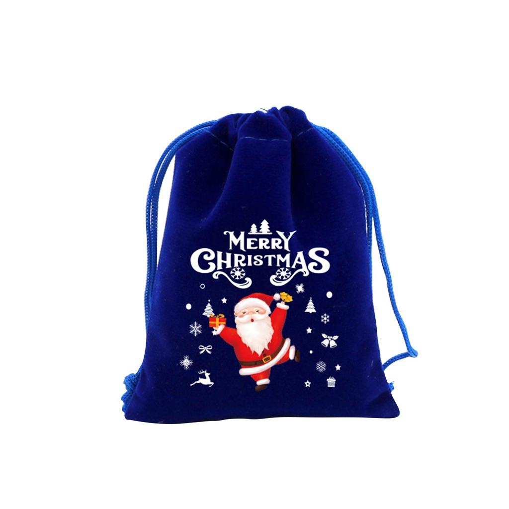 Candy Gift Bag Snack Drawstring Storage Bag Christmas Gift