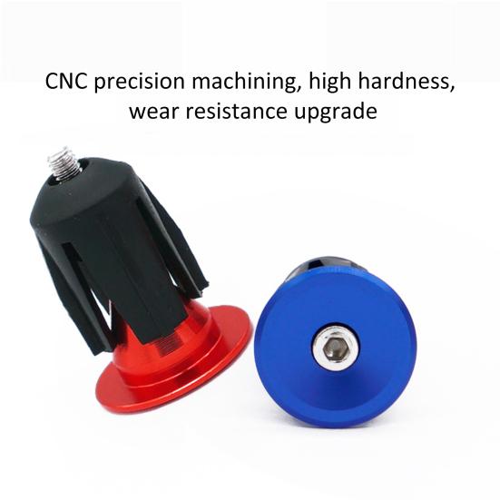 2 шт. алюминиевого сплава легкие, устойчивые к ржавчине, износостойкие заглушки руля для шоссейного велосипеда