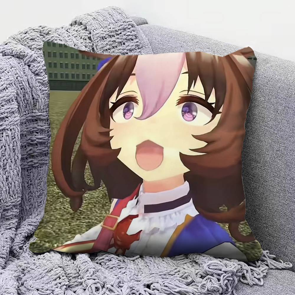 Мем Uma Musume Pretty Derby uma Чехлы для подушек на диван и Декоративные наволочки на заказ