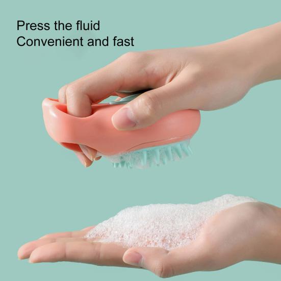 Pet Hair Brush Comfortable Grip Non-Slip Soft Massage Cartoon Shape Pet Cat Dog Hair Cleaning Brush Pet Supplies