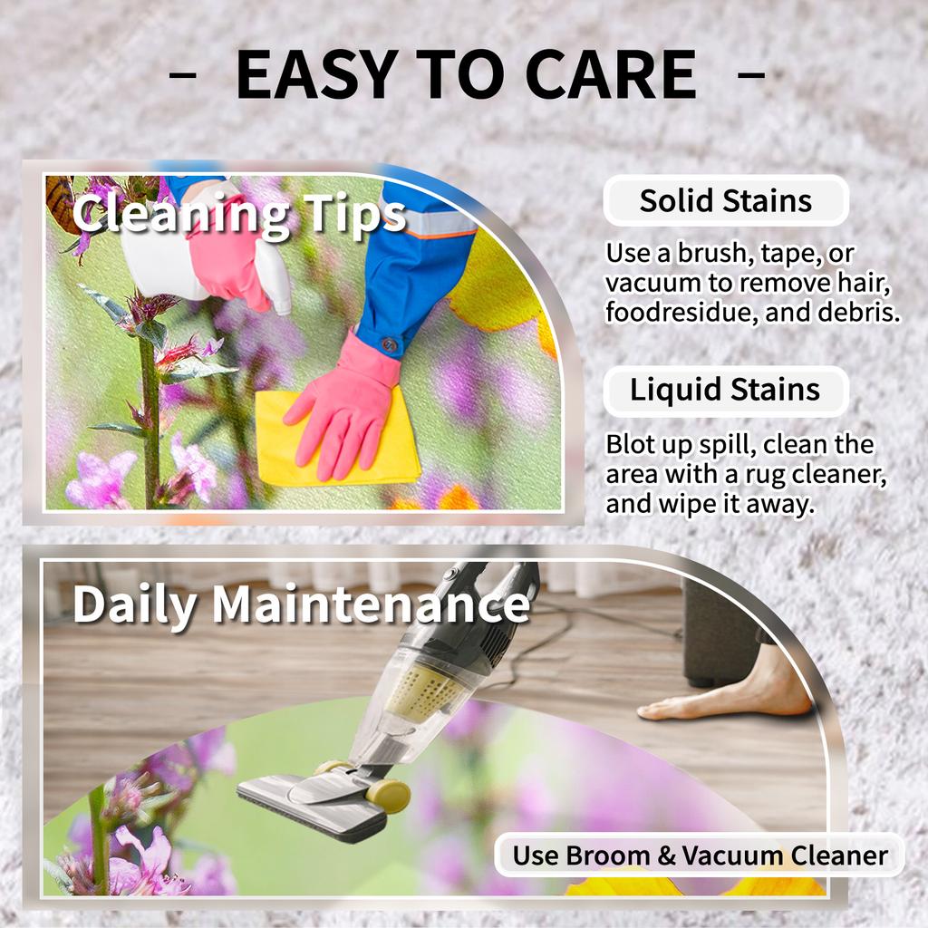 Круглые коврики с узором из весенних цветов для кухни, прихожей, спальни, гостиной, мягкий ковер, нескользящий коврик