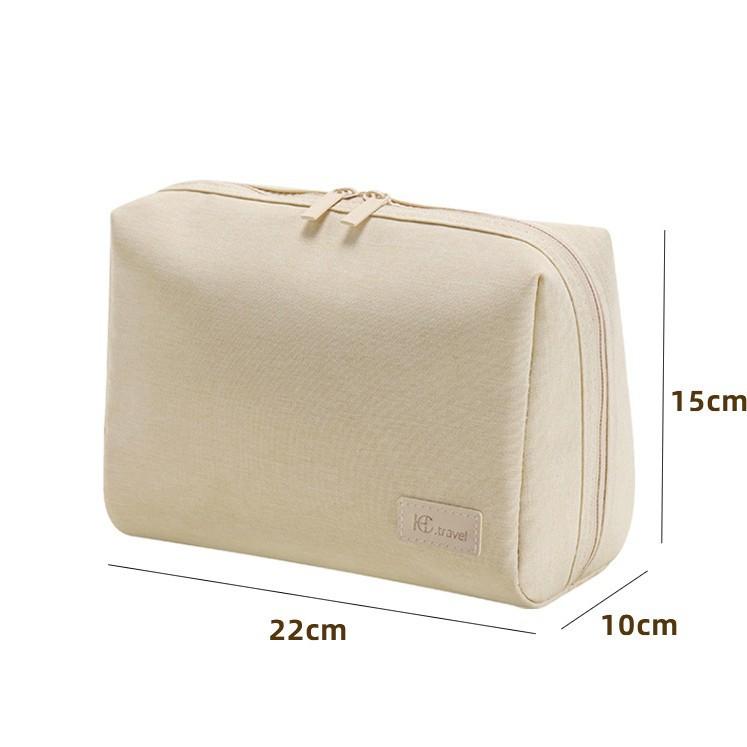 New RPET Material Cosmetic Bag,makeuo Bag Capacity Storage Bag Portable Waterproof Handbag Travel Portable Simple Toiletry Bag