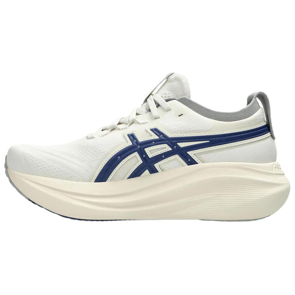 Asics Gel Nimbus 27 Track Club Women Sneakers Cream Birch Indigo-Blue 1012B812-200