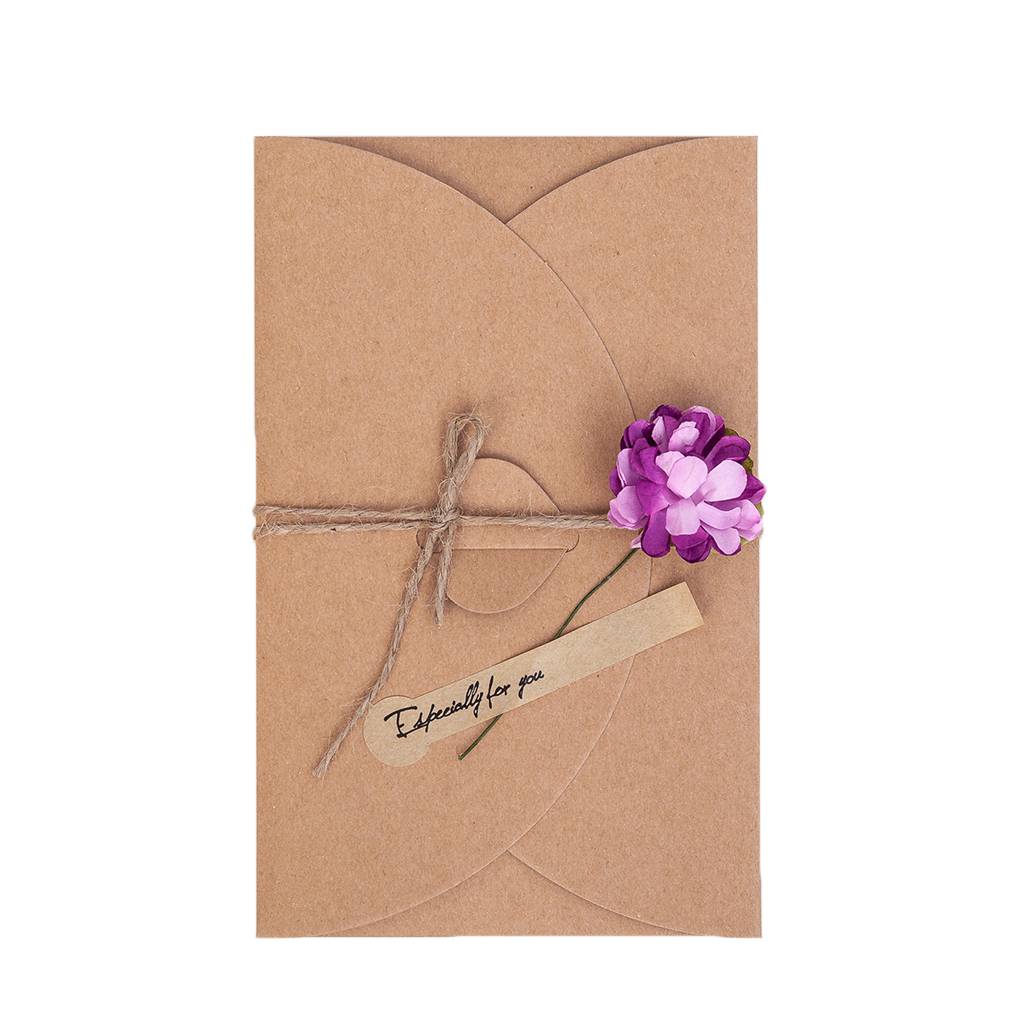 Приглашение на свадьбу из сухих цветов своими руками с конвертом