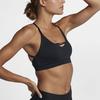 Nike Indy Jdi Низкоинтенсивная поддержка спортивный бюстгальтер без рукавов однотонный майка женское нижнее белье черный CD7125-010