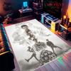 Bad Bunny King Carpet Rug for Living Room Bedroom Home Sofa Decoration,Kids play Nonslip Floor Mat