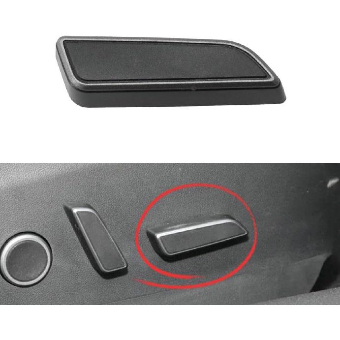 Seat Adjustment Button Black Trims For Tesla Model 3/Y Front Passenger Side Seats Cushion Forward Button Switch Cover Replacement 1098842-01-D