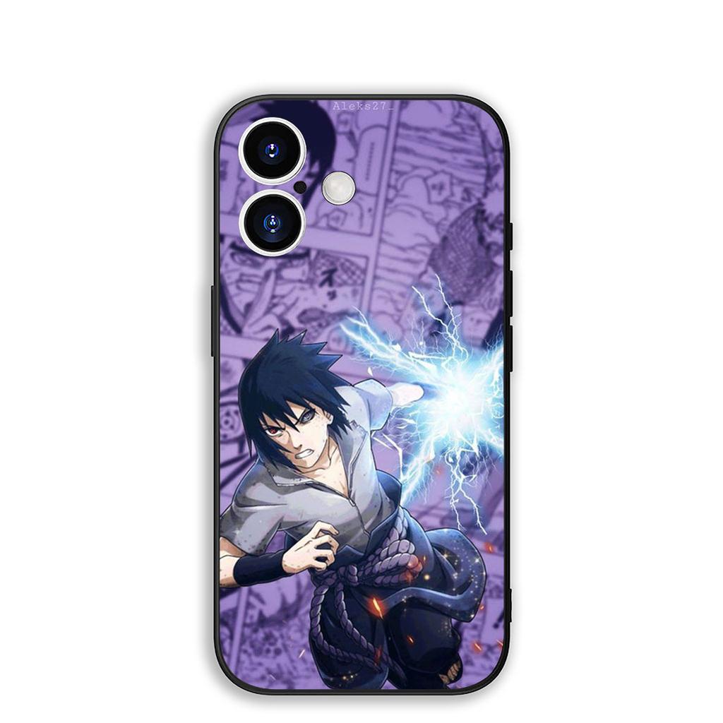 Cover for Apple iPhone 17 16 Plus 13 12 Pro Max Mini X XR Xs ProMax 16E 15+ 17+ Air Phone Case Uchiha Itachi Sasuke Narutos