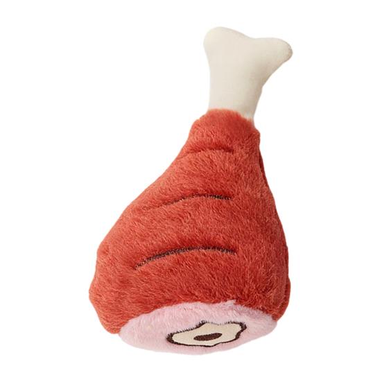 Squeaky Dog Toys for Small and Medium Dogs Plush Bite-Resistant Chew Toy with Sound Interactive Pet Toys for Teeth Cleaning and Boredom Relief