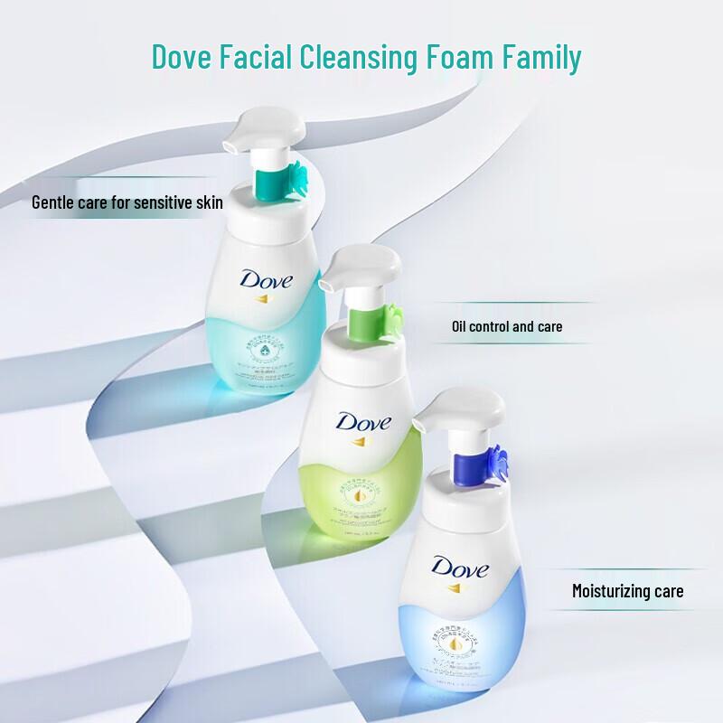 Dove Cleansing Foam & Hair Care Set