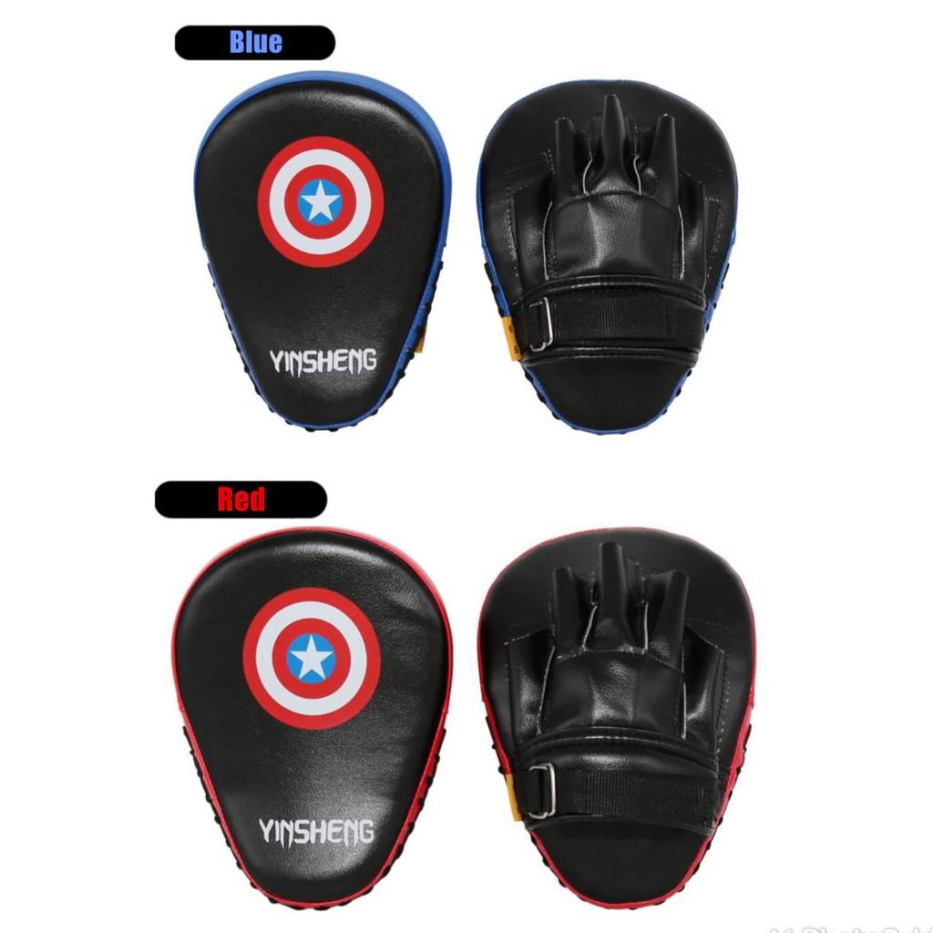 1 шт., набор боксерских ручных мишеней для ММА, боевых тайских кикбоксинговых подушек, черные тренировочные боксерские подушечки для каратэ, боксерские сумки для спарринга, перчатки фокуса
