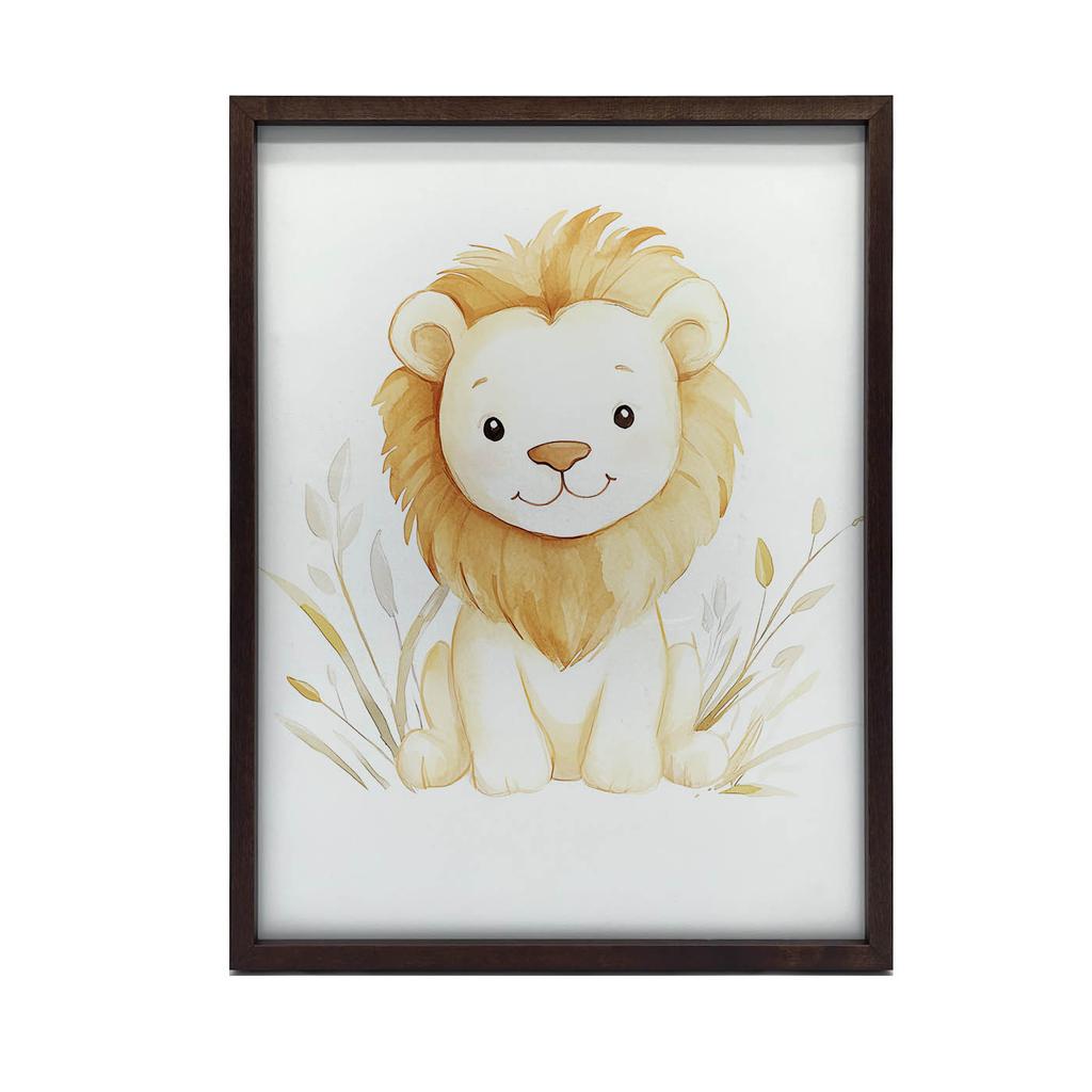 Plakat Lew Plakat Lew, 30X40 Cm, Bez Ramy, Papier Matowy 230 Gsm