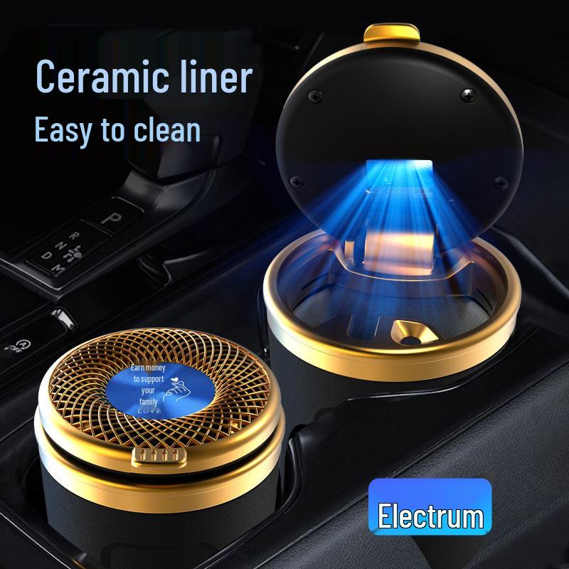 Changan Deepal SL03 S7 Car Ashtray: Metal Liner, Flame Retardant, Multi-functional, Personalized Design