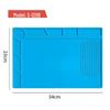 Silicone Heat-Resistant Magnetic Soldering Mat TE-504 for Mobile and Computer Repair