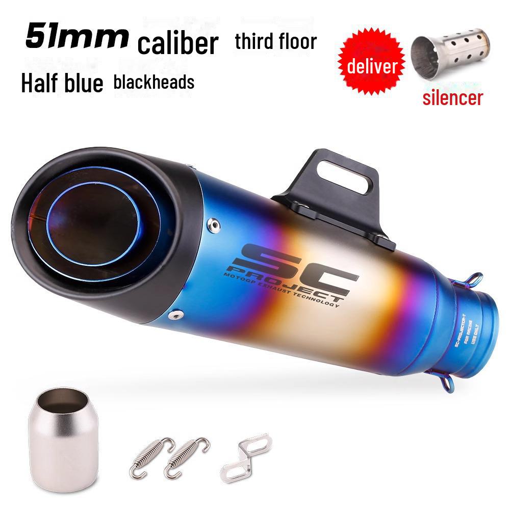 Ninja Z250/300/400 MT0709 R25/R3/R6 Street SC 2/3-Layer Motorcycle Exhaust Pipe