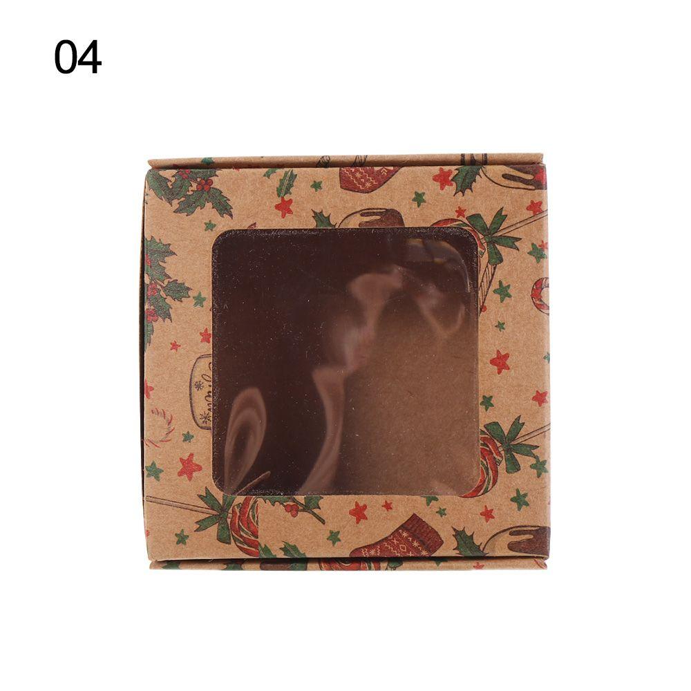 wedding supplies paper Multi-size kraft window package box gift box Christmas gifts box
