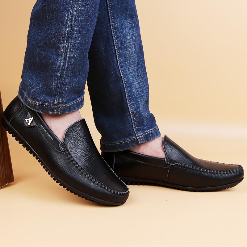 Модная мужская обувь из натуральной кожи, удобные мокасины для вождения, мужская классическая стильная обувь, свадебная обувь ручной работы, мужская повседневная деловая обувь