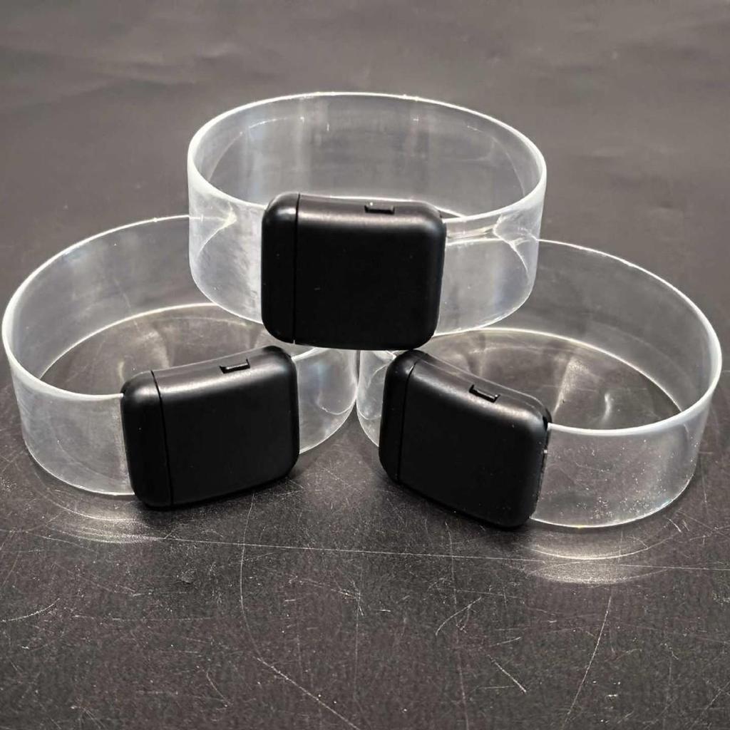 Laser-Engraved Luminous TPU Bracelet for Concert Cheers