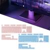 Корейский полупрозрачный набор клавишных колпачков OEM-профиля с долговечной сублимационной печатью для клавиатуры 61/64/68/87/108