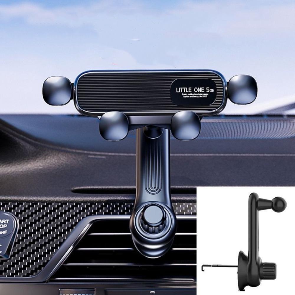 Телескопическое автомобильное крепление для телефона на вентиляционное отверстие 4,7-7 дюймов, поддержка смартфона, гравитационный автомобильный держатель для телефона