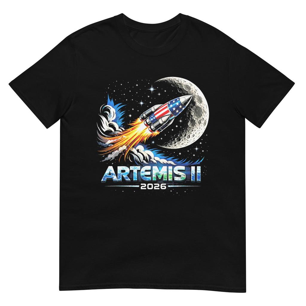 Artemis Ii 2026 Rocket Launch Mission To The Moon Artemis 2 Tshirt