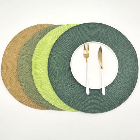 Коврик для столовых приборов в скандинавском стиле, декоративный круглый коврик для стола, коврик для чая, держатель для салфетки, коврик для столовых приборов, предметы домашнего обихода